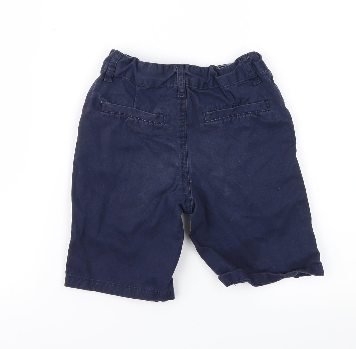 Denim & Co. Boys Blue   Chino Shorts Size 5-6 Years