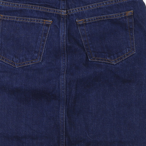 Topshop Womens Blue  Denim Straight & Pencil Set Size 26 in