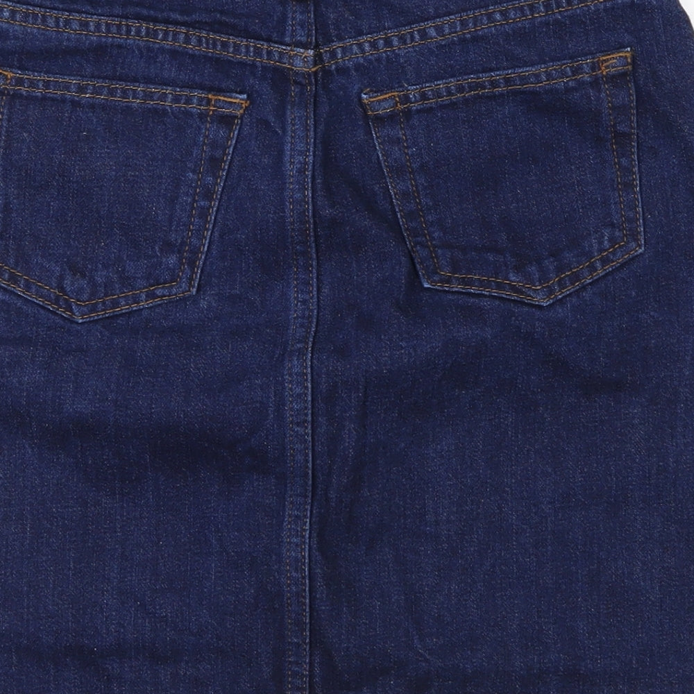 Topshop Womens Blue  Denim Straight & Pencil Set Size 26 in