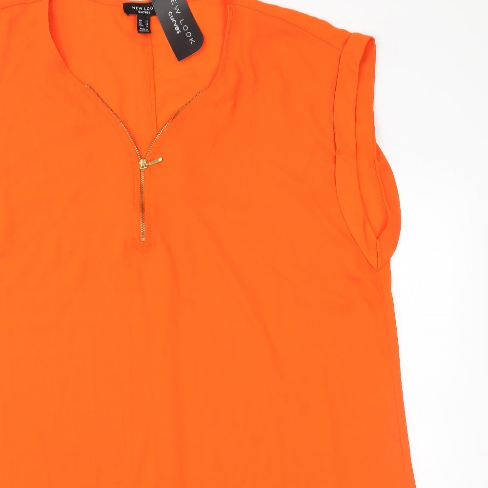 New Look Womens Orange   Shift  Size 20