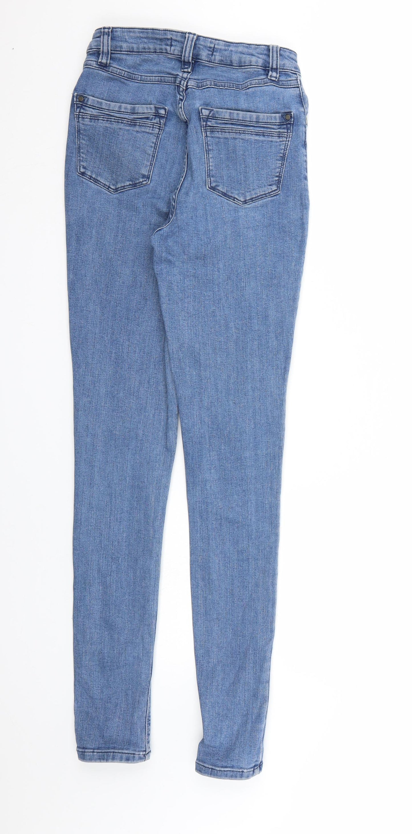 George Womens Blue  Denim Skinny Jeans Size 8 L28 in