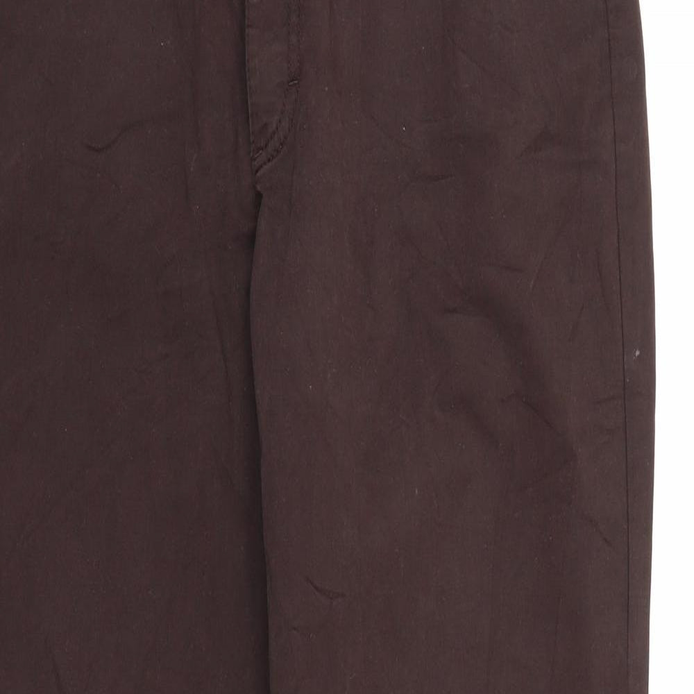 ESCADA Womens Brown   Trousers  Size 14 L27 in