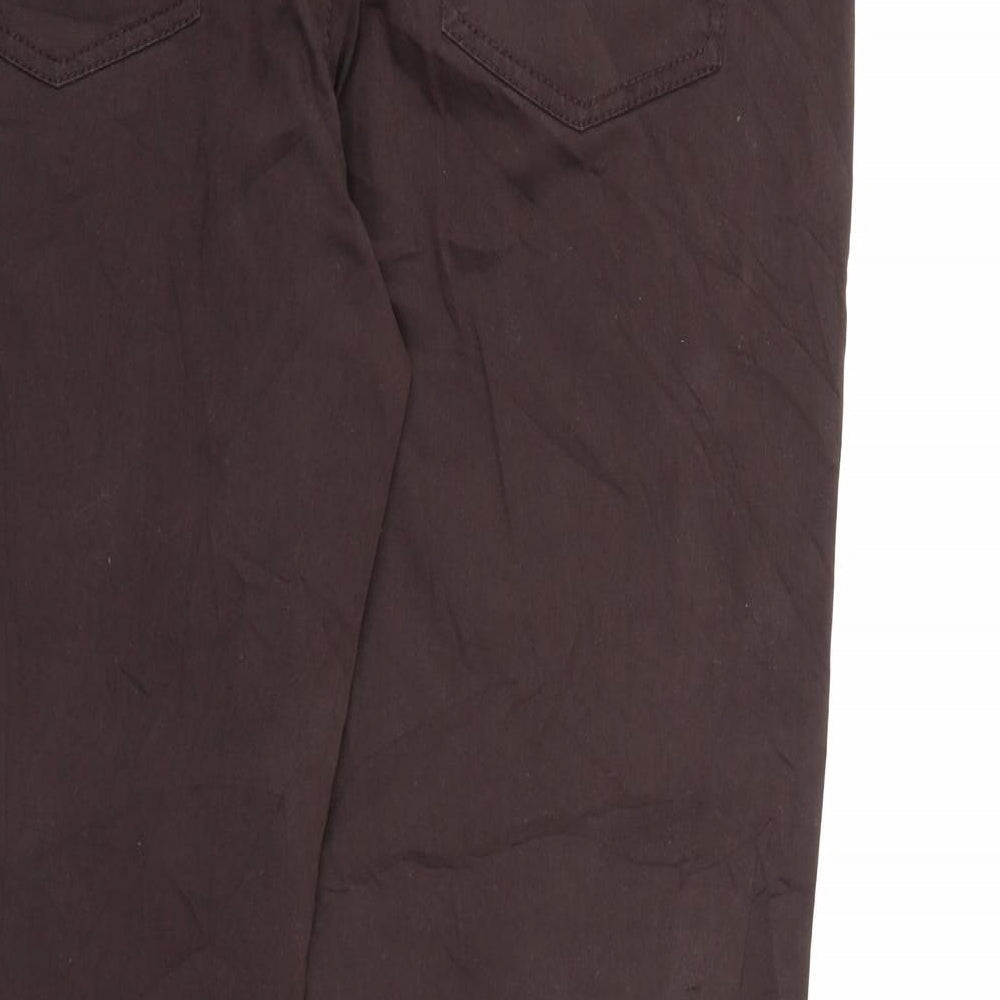 ESCADA Womens Brown   Trousers  Size 14 L27 in