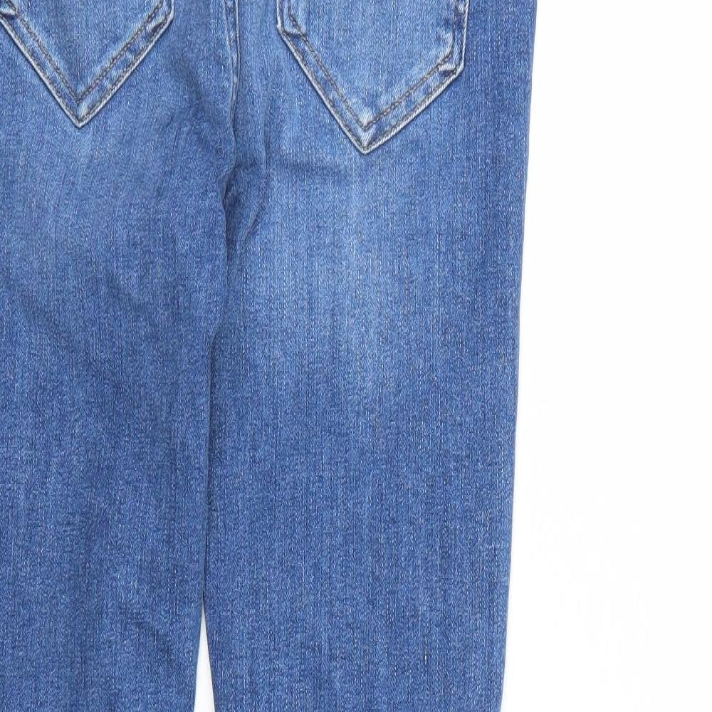 River Island Womens Blue  Denim Skinny Jeans Size 10 L26 in