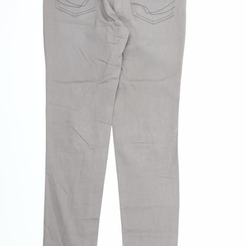Gina Benotti Womens Grey  Denim Straight Jeans Size 10 L30 in
