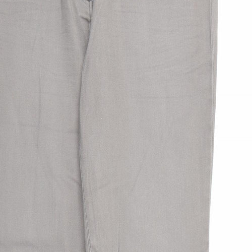 Gina Benotti Womens Grey  Denim Straight Jeans Size 10 L30 in
