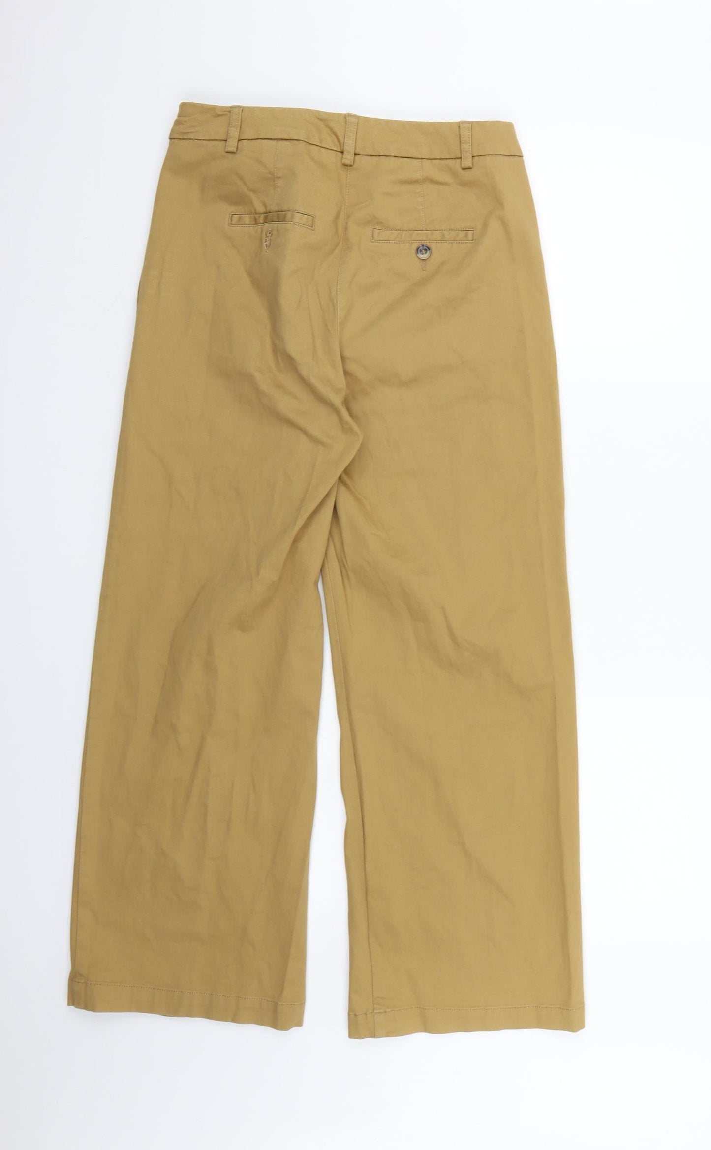 Marks and Spencer Womens Brown   Trousers  Size 10 L25 in