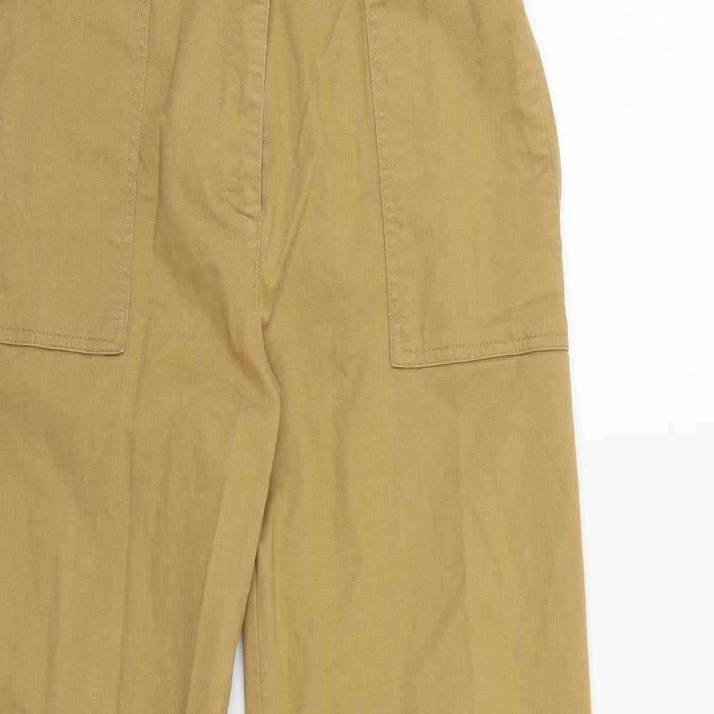 Marks and Spencer Womens Brown   Trousers  Size 10 L25 in