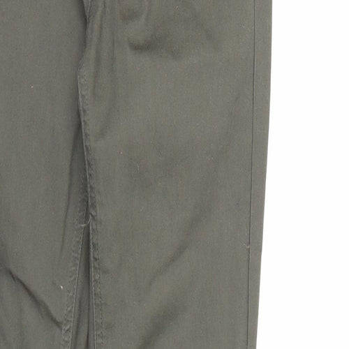 H&M Womens Green  Denim Skinny Jeans Size 10 L30 in