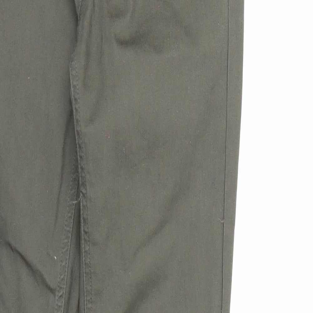 H&M Womens Green  Denim Skinny Jeans Size 10 L30 in