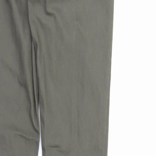 H&M Womens Green  Denim Skinny Jeans Size 10 L30 in