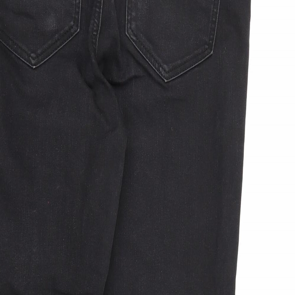 George Womens Black  Denim Skinny Jeans Size 10 L24 in