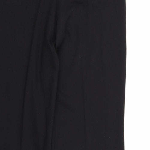 NEXT Womens Black  Rayon Dress Pants Trousers Size 10 L26 in