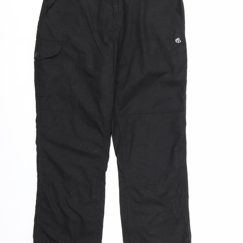 Craghoppers Womens Black   Trousers  Size 14 L27 in