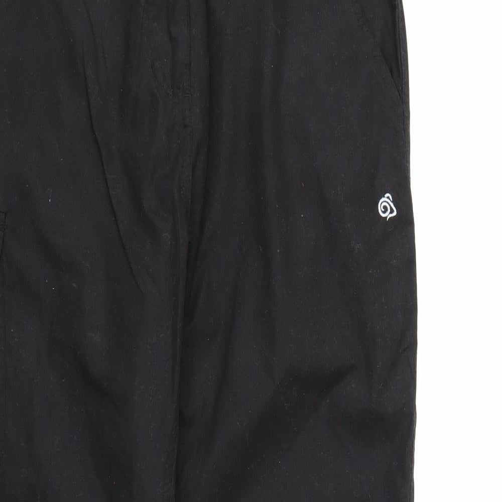 Craghoppers Womens Black   Trousers  Size 14 L27 in