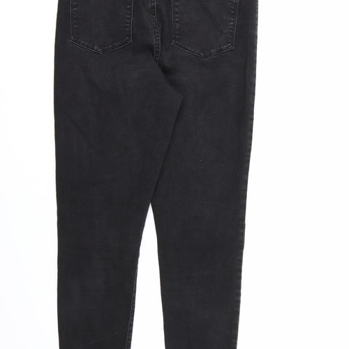 Denim & Co. Womens Black  Denim Skinny Jeans Size 16 L25 in