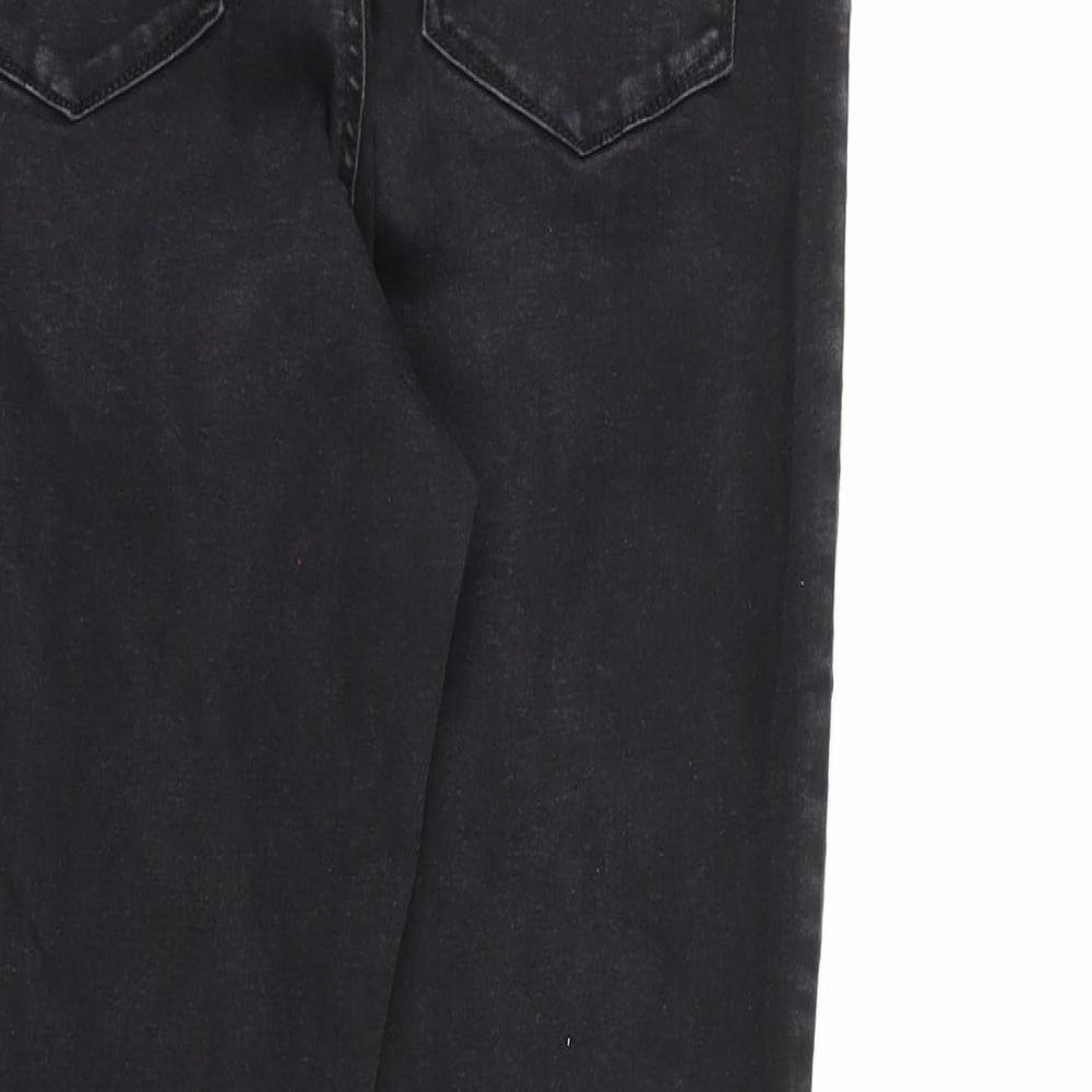 Denim & Co. Womens Black  Denim Skinny Jeans Size 16 L25 in