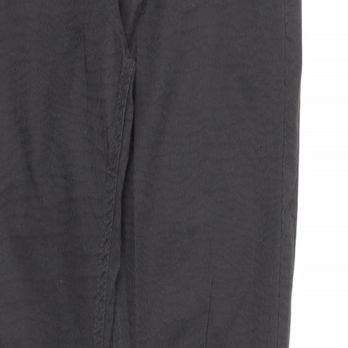 H&M Womens Grey Animal Print Denim Skinny Jeans Size 10 L30 in