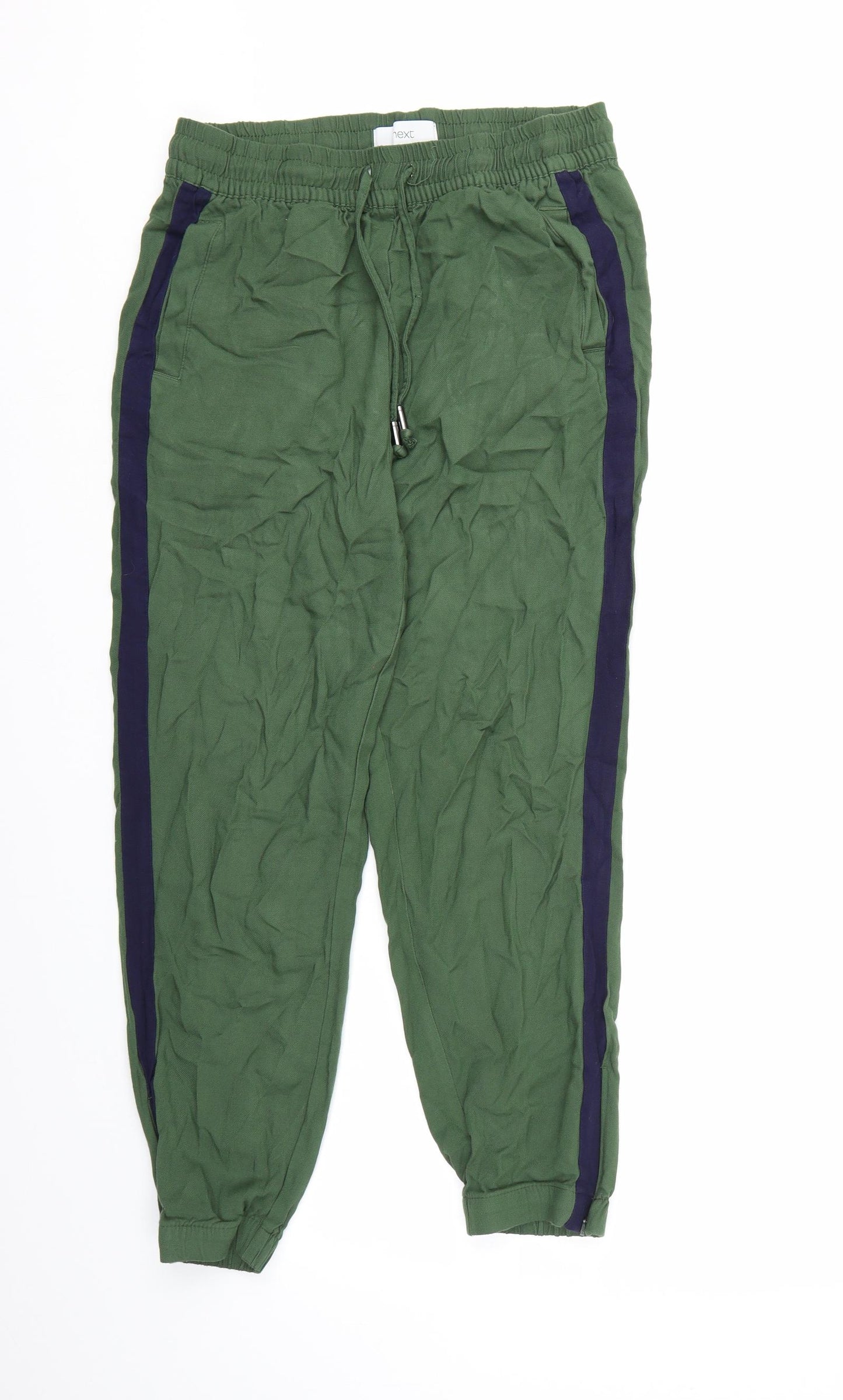 NEXT Womens Green   Jogger Trousers Size 10 L24 in