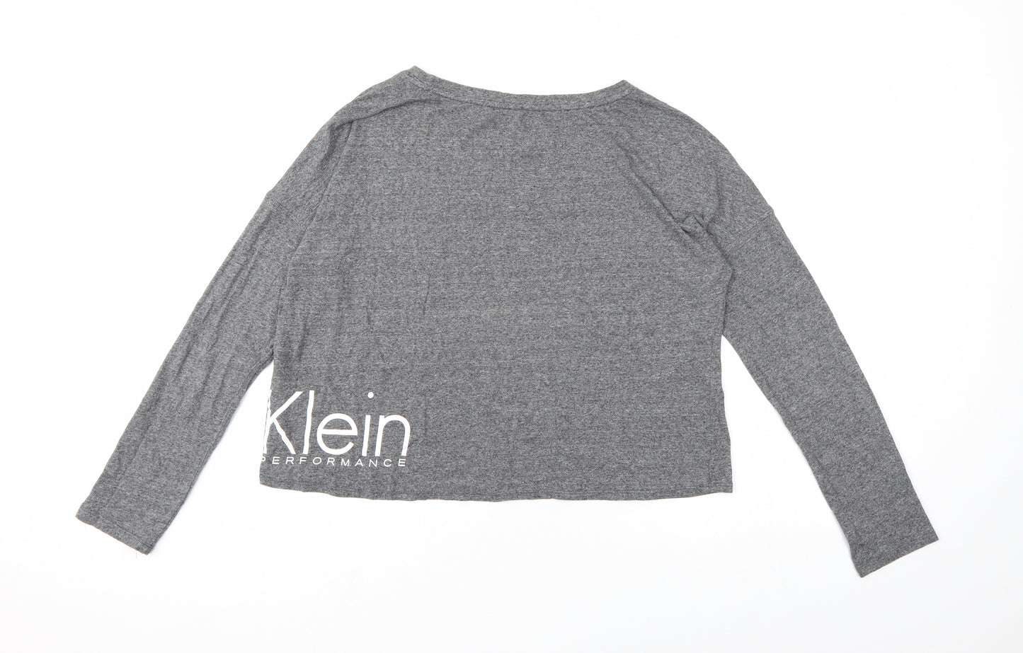 Calvin Klein Womens Grey   Basic T-Shirt Size M