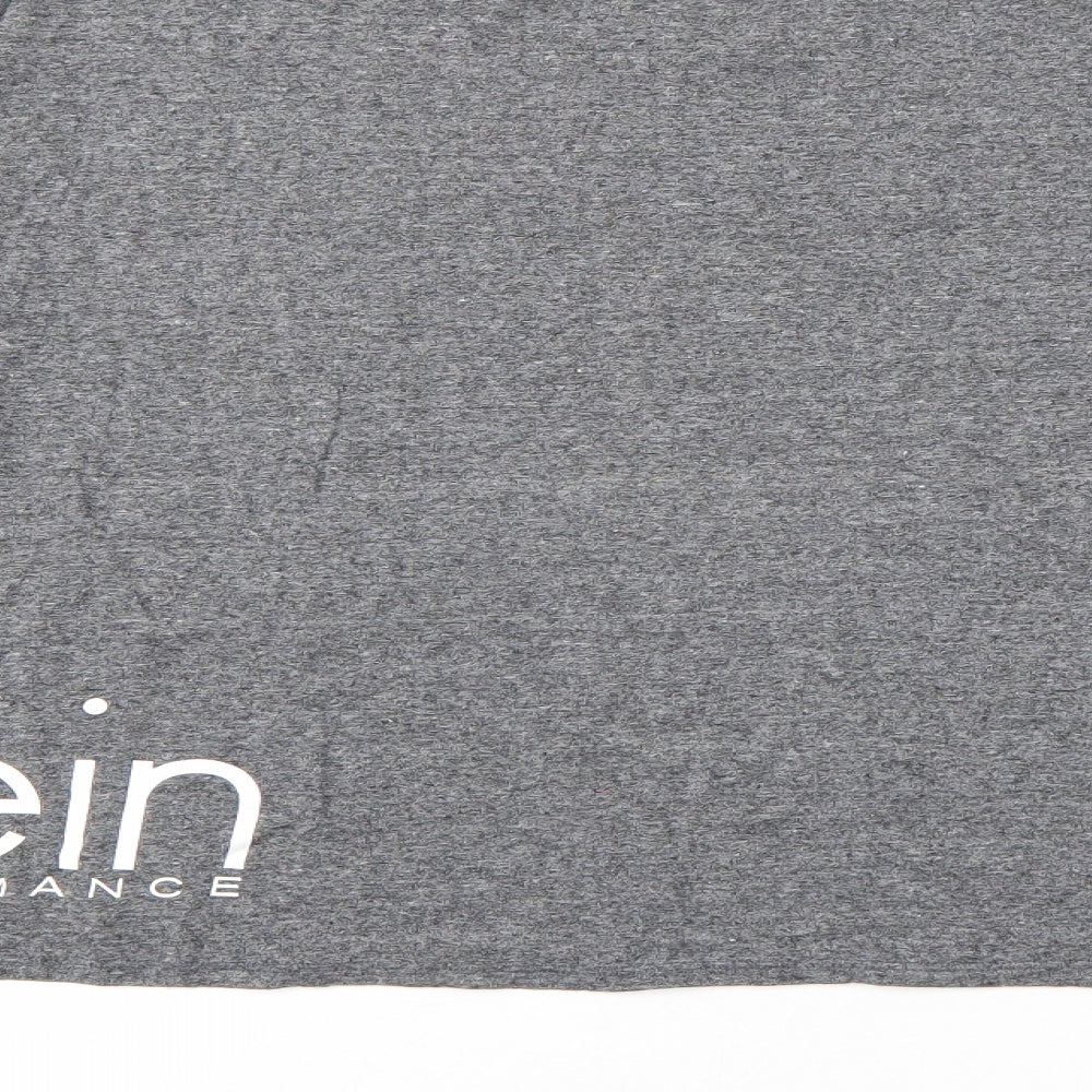 Calvin Klein Womens Grey   Basic T-Shirt Size M