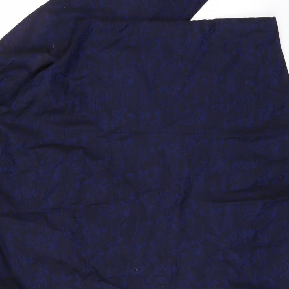 Burton London  Mens Blue Floral   Button-Up Size XL