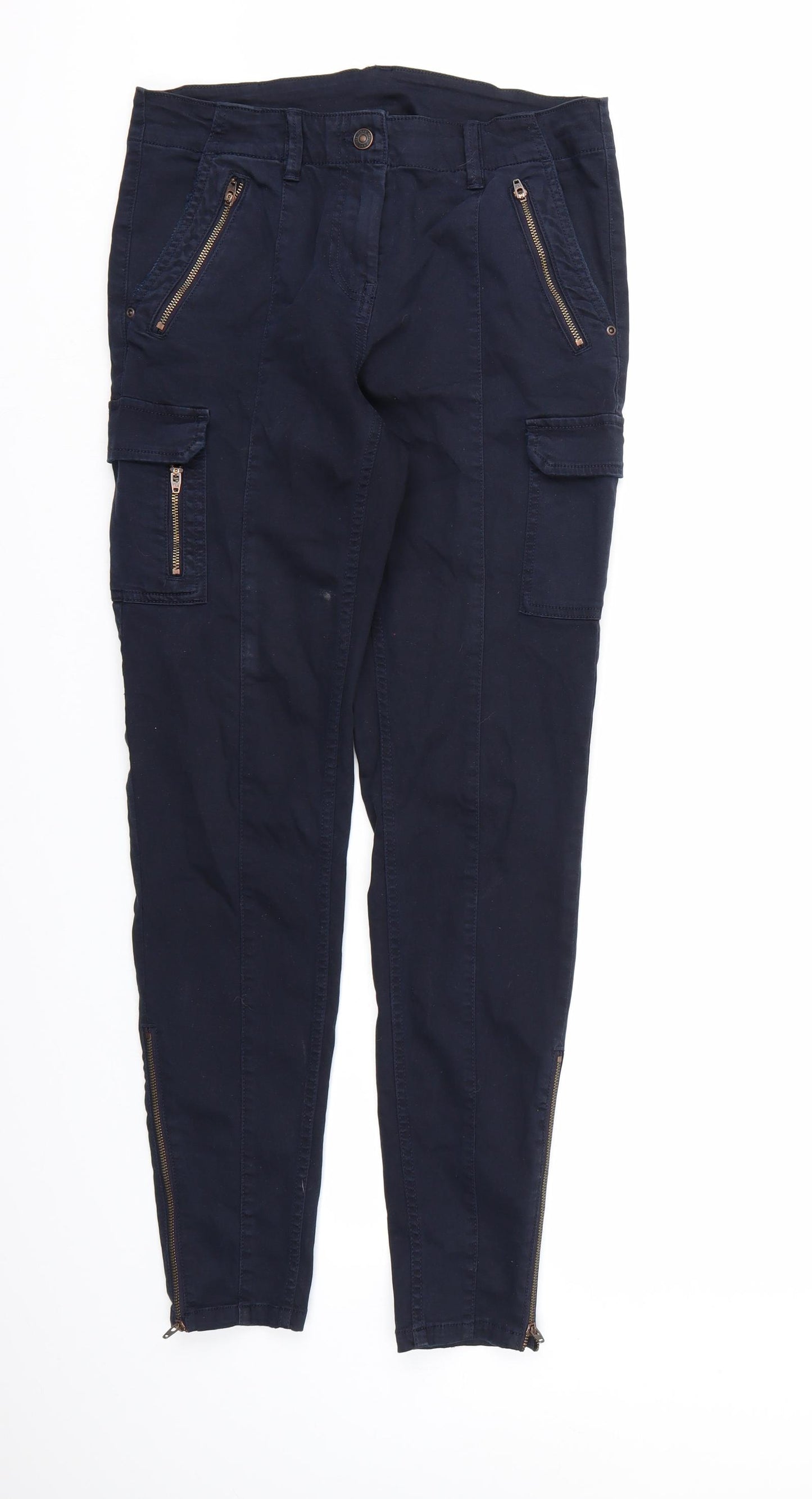 NEXT Womens Blue  Denim Skinny Jeans Size 10 L29 in