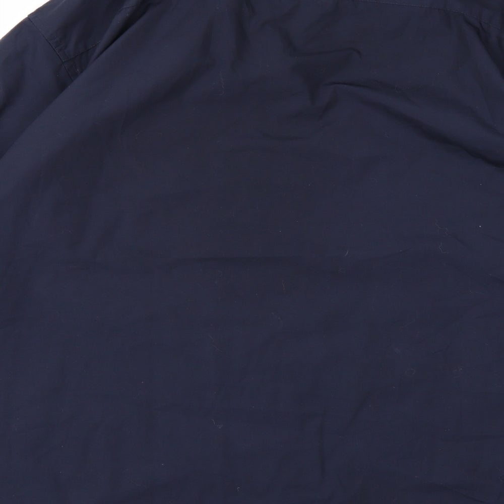 F&F Mens Blue    Dress Shirt Size 17.5