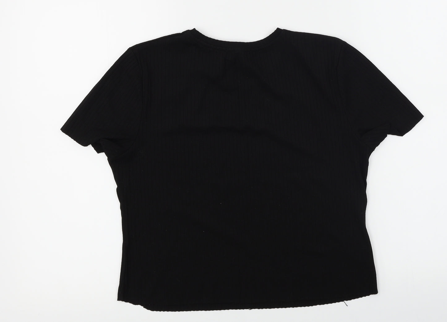 Primark  Womens Black   Basic T-Shirt Size 12