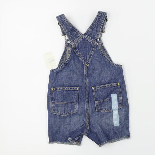 baby gap  Girls Blue   Dungaree One-Piece Size 9-12 Months