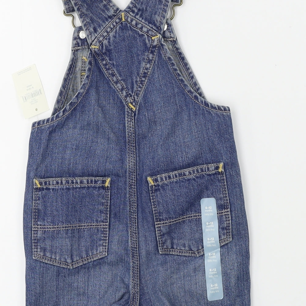 baby gap  Girls Blue   Dungaree One-Piece Size 9-12 Months