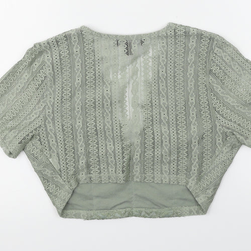 Primark Womens Green   Basic T-Shirt Size XS