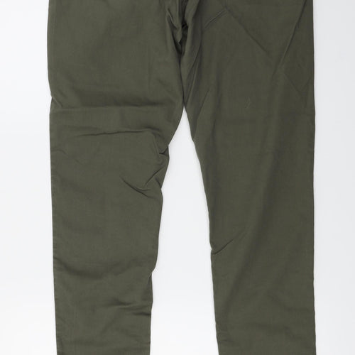 H&M  Womens Green   Trousers  Size 34 in L28 in