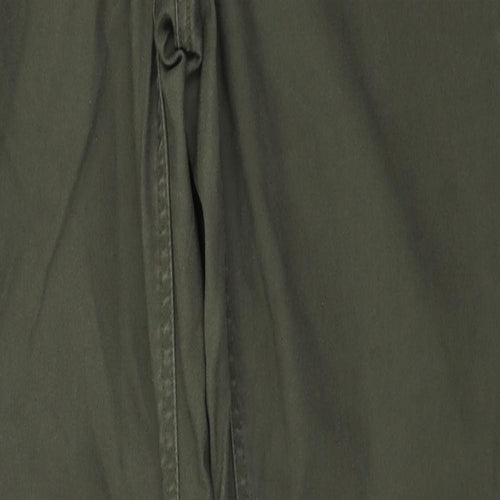 H&M  Womens Green   Trousers  Size 34 in L28 in