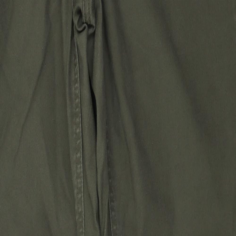 H&M  Womens Green   Trousers  Size 34 in L28 in