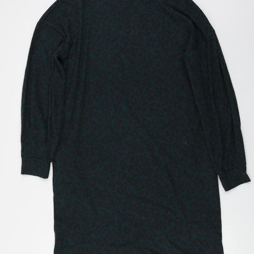 NEXT  Womens Green Animal Print  Pullover Jumper Size 12
