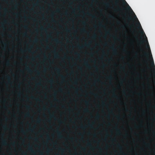 NEXT  Womens Green Animal Print  Pullover Jumper Size 12