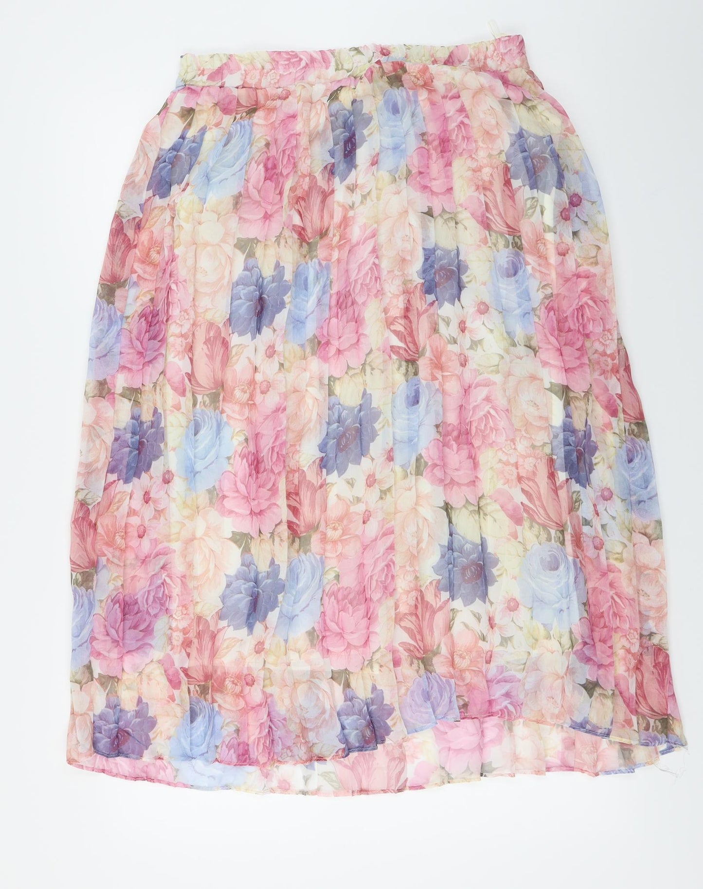 Choices  Womens Pink Floral  A-Line Skirt Size 10