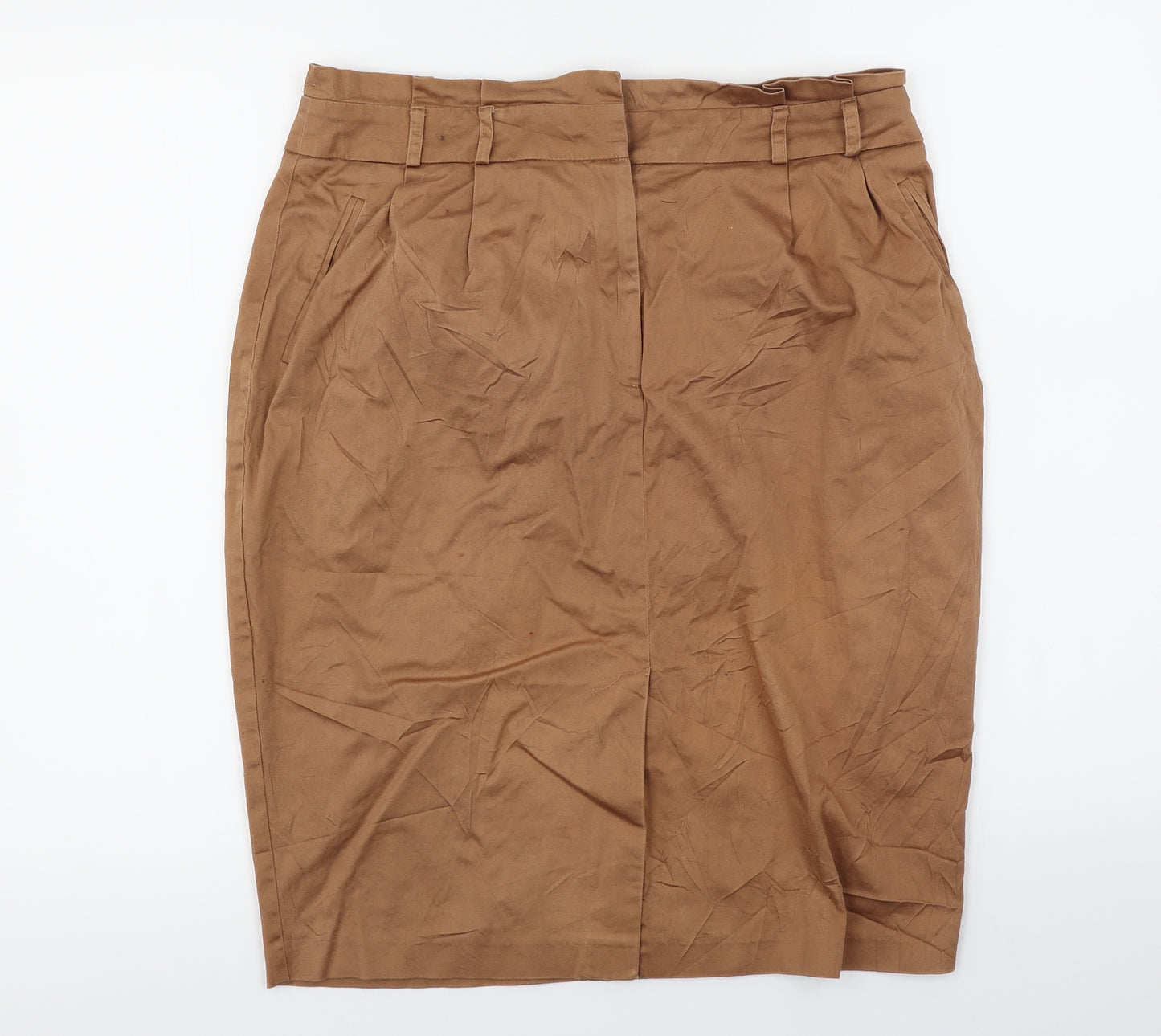 Dorothy Perkins  Womens Brown   A-Line Skirt Size 14