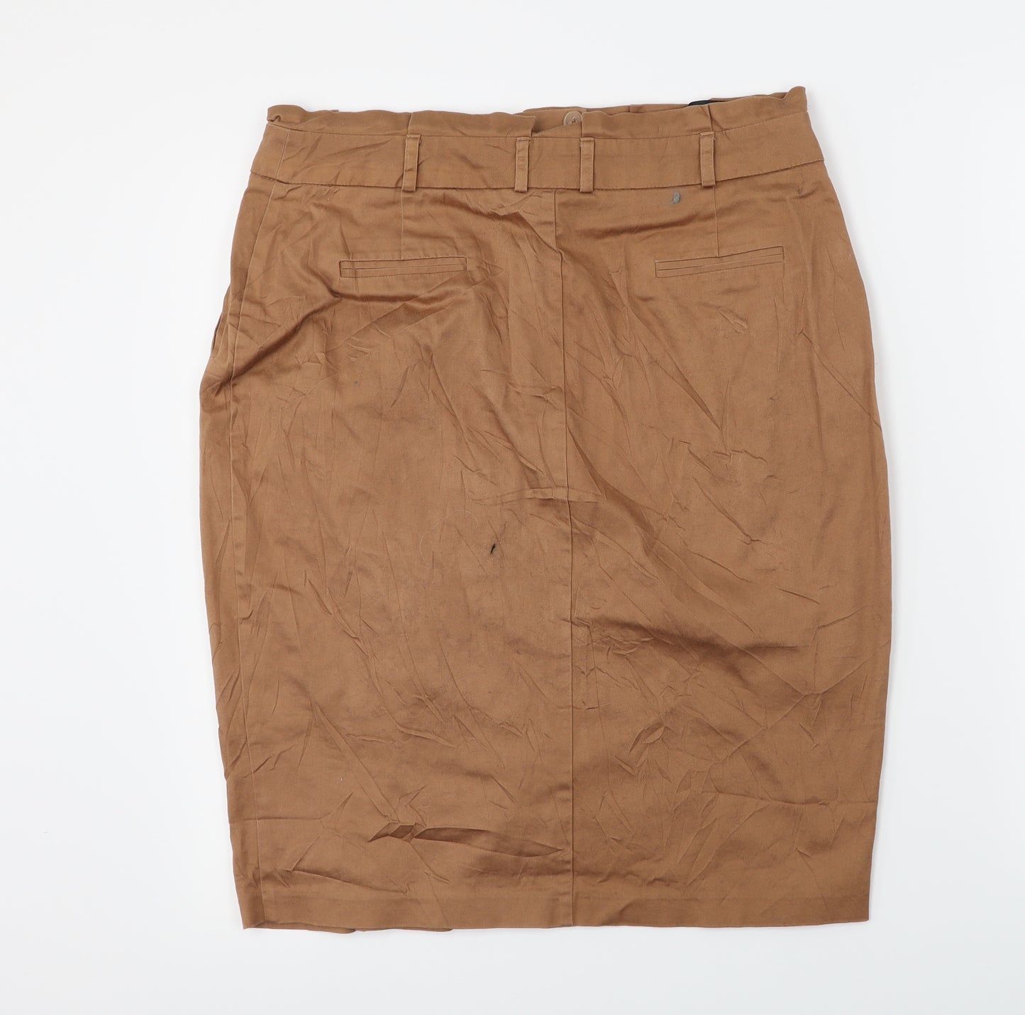 Dorothy Perkins  Womens Brown   A-Line Skirt Size 14