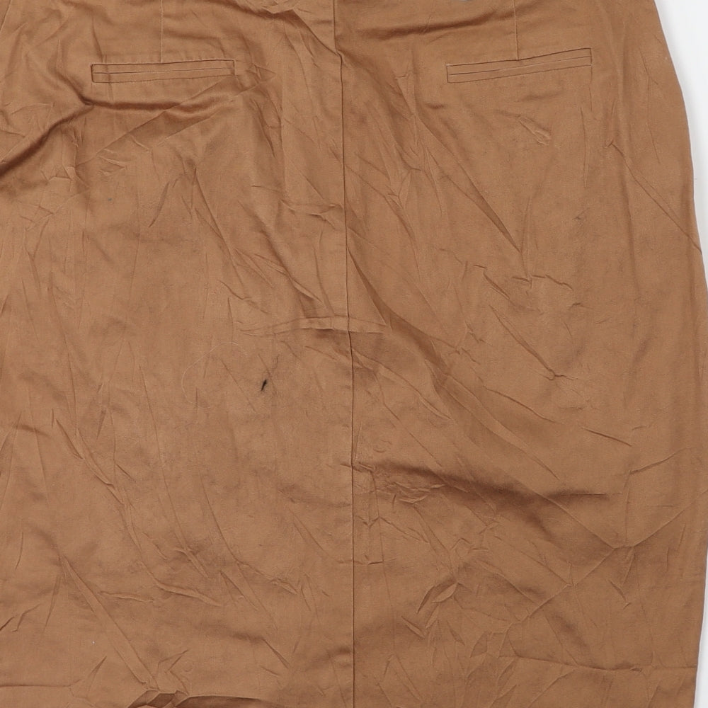 Dorothy Perkins  Womens Brown   A-Line Skirt Size 14