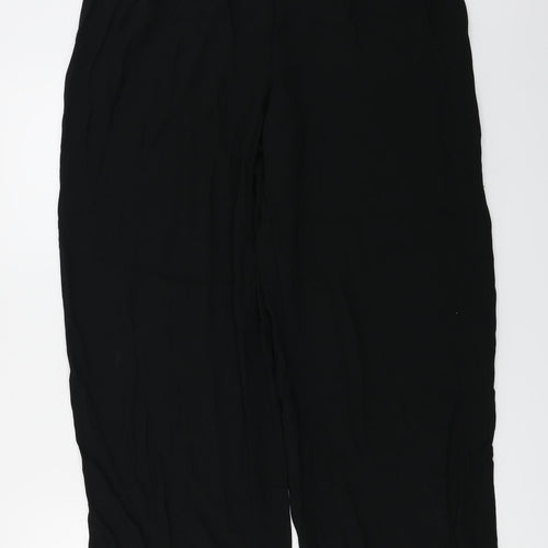 Wallis  Womens Black   Trousers  Size 12 L27 in
