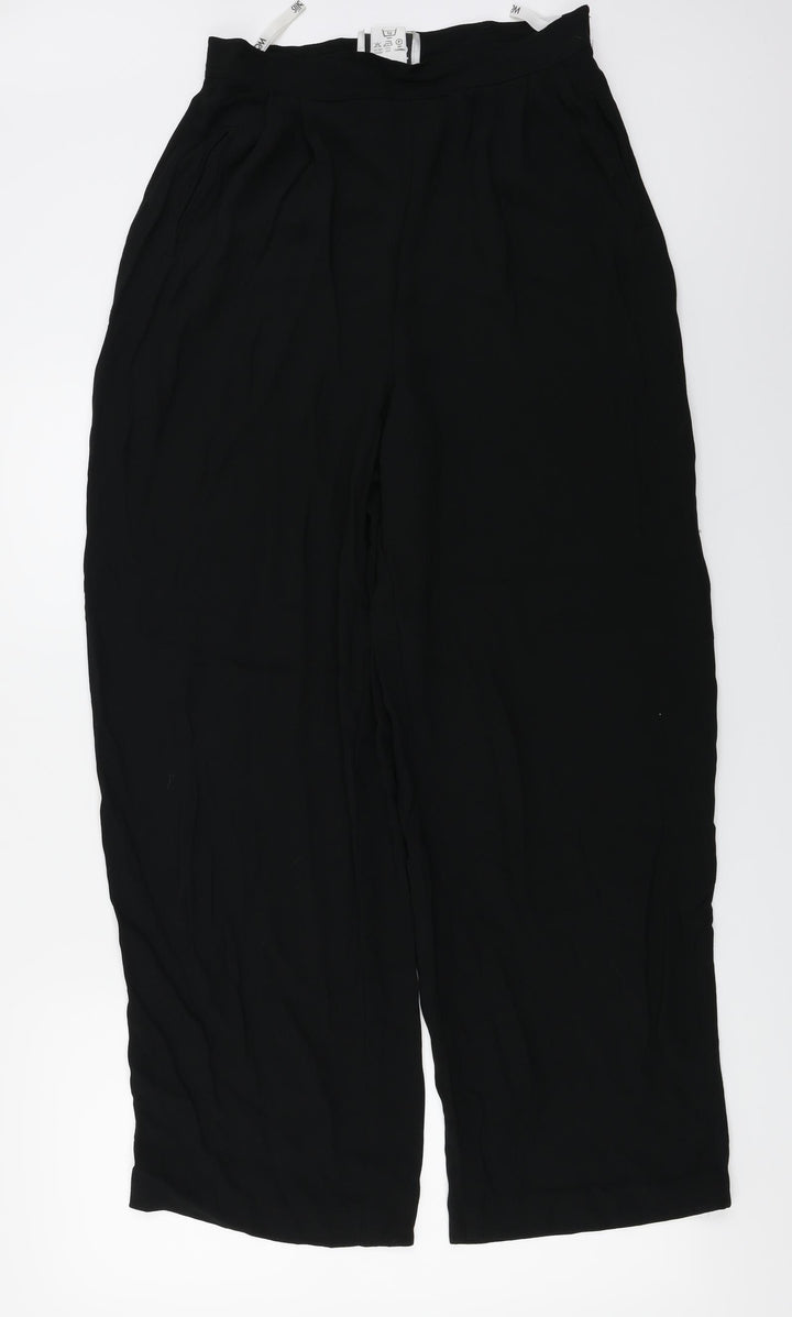 Wallis  Womens Black   Trousers  Size 12 L27 in
