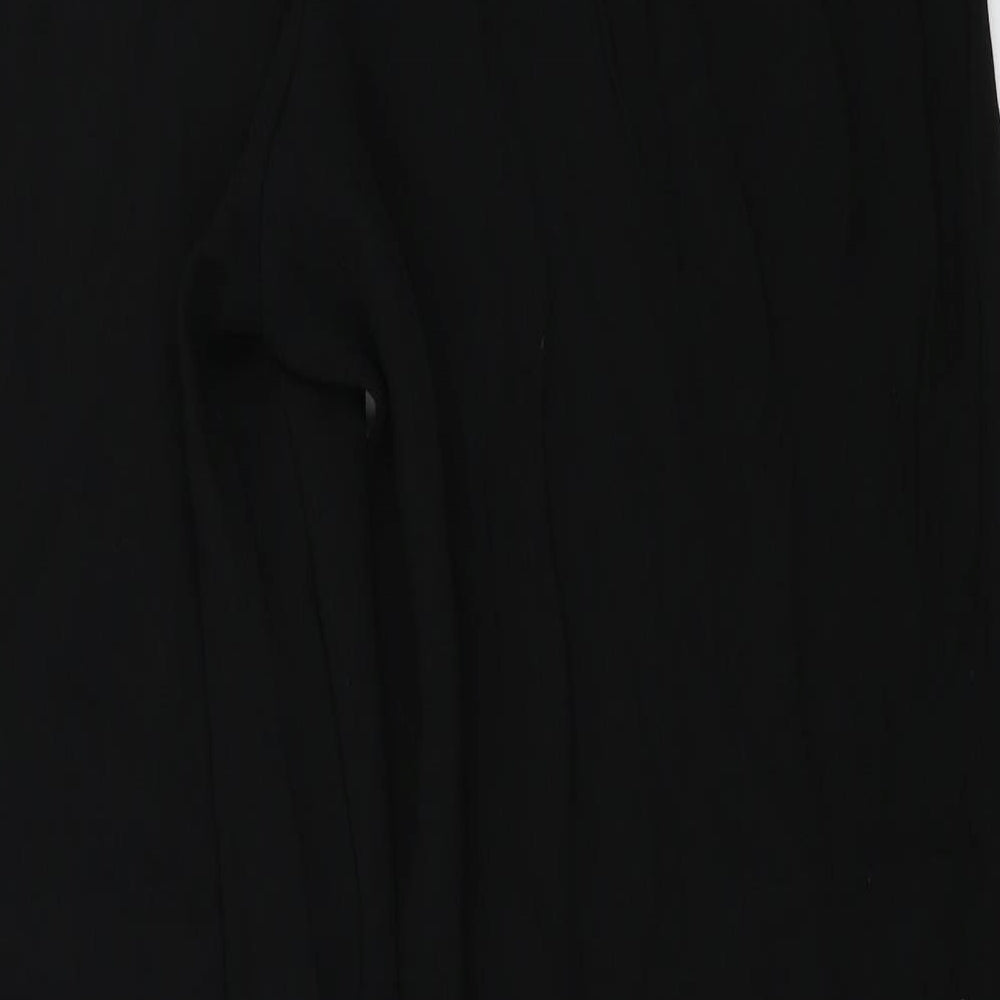 Wallis  Womens Black   Trousers  Size 12 L27 in