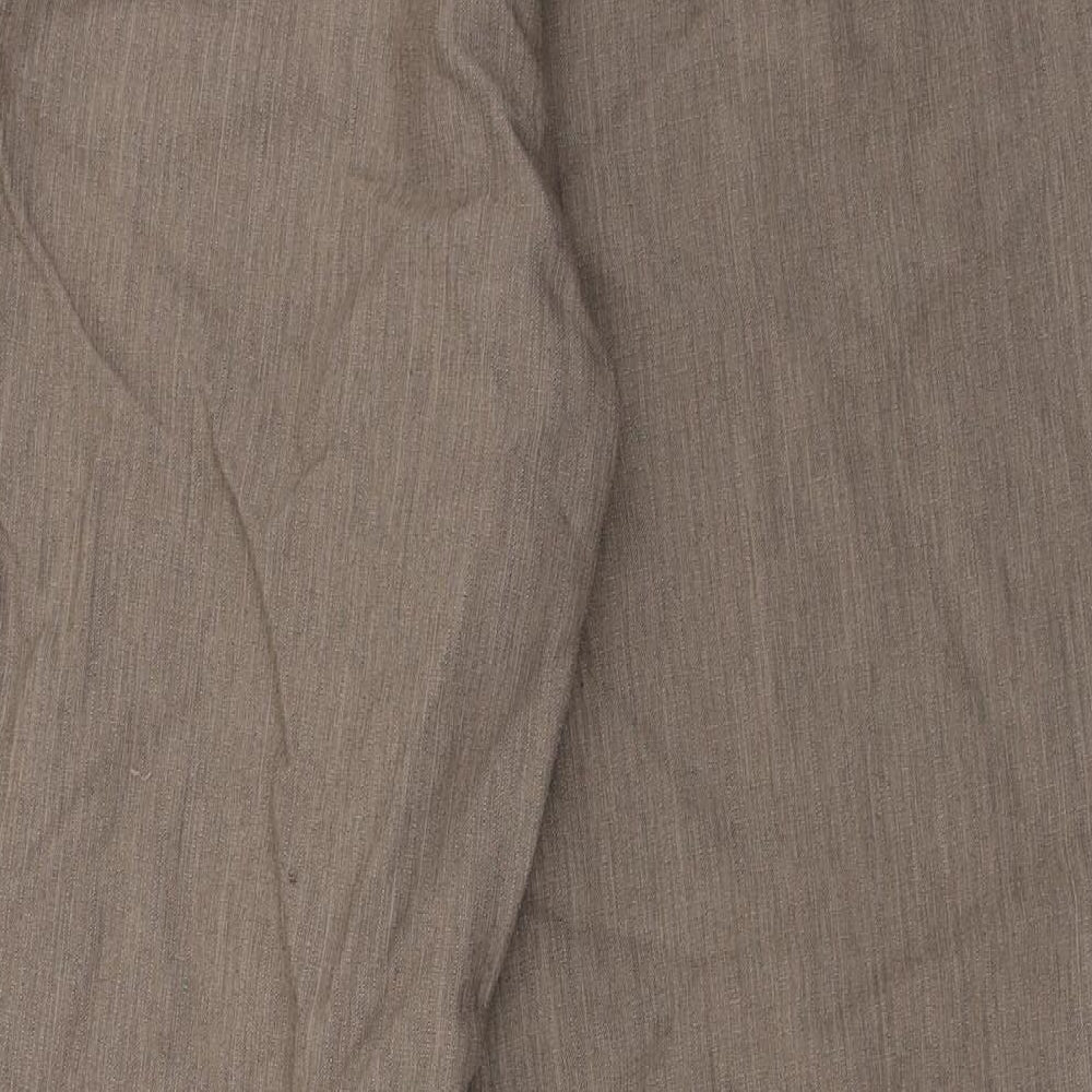 Marks and Spencer  Womens Brown   Trousers  Size 14 L24 in
