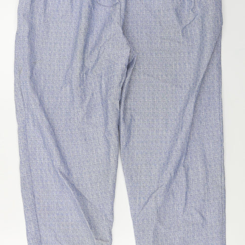 Preworn  Womens Blue   Trousers  Size 16 L24 in