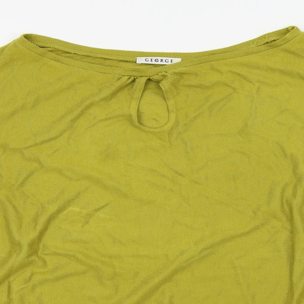 George Womens Green   Pullover Jumper Size 14