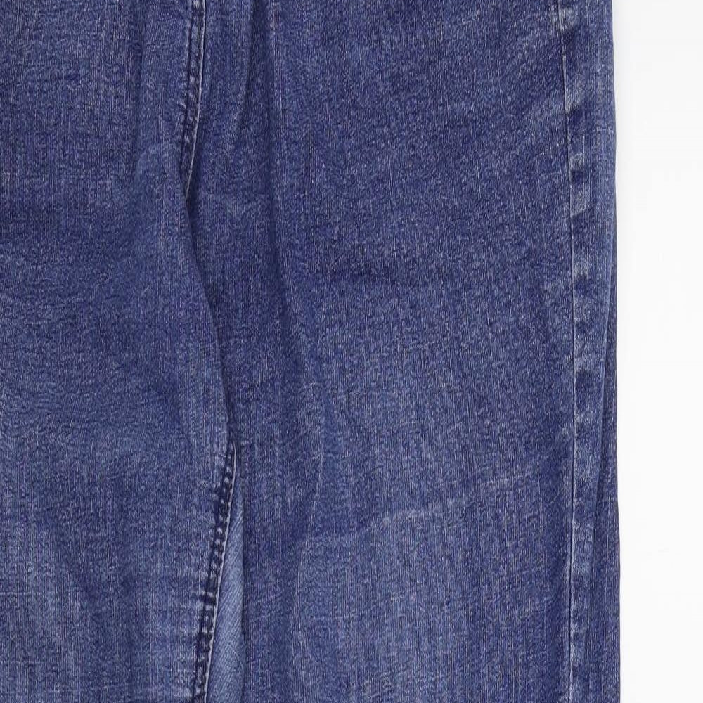 Preworn Womens Blue   Bootcut Jeans Size 16 L30 in
