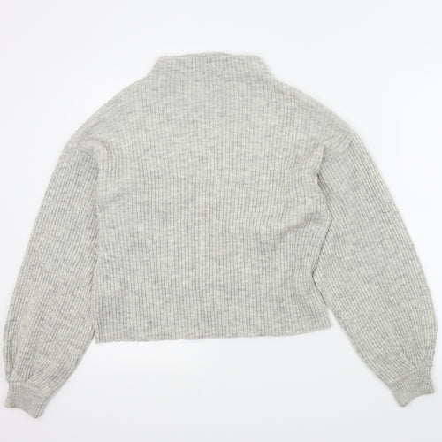 New Look Womens Grey   Pullover Jumper Size S