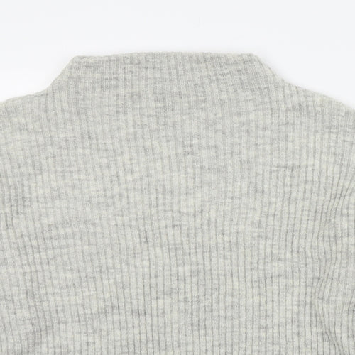 New Look Womens Grey   Pullover Jumper Size S